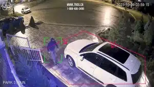 Active Deterrence Cameras Reducing Car Theft