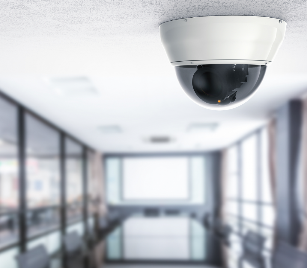 rendered security camera