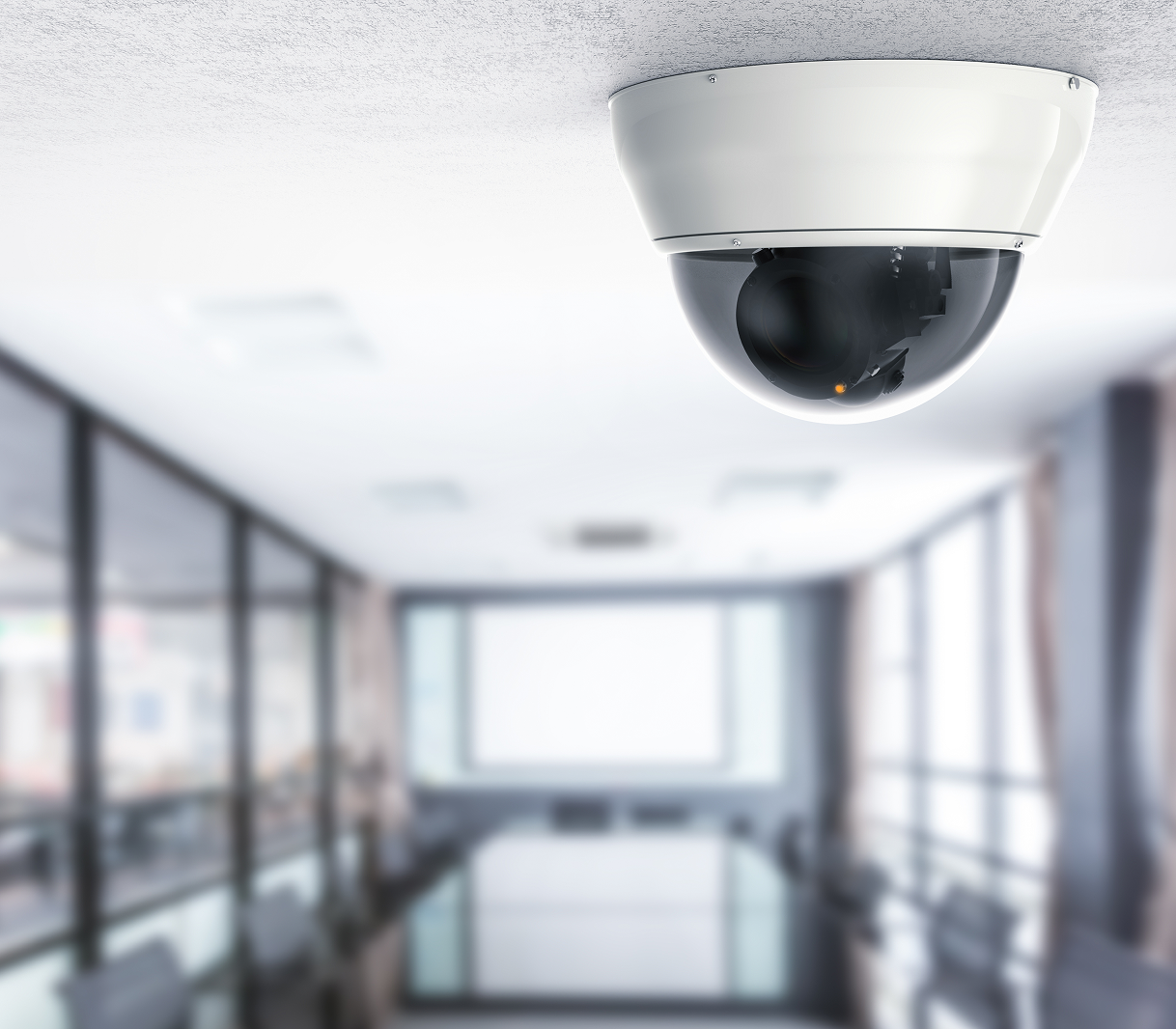 rendered security camera