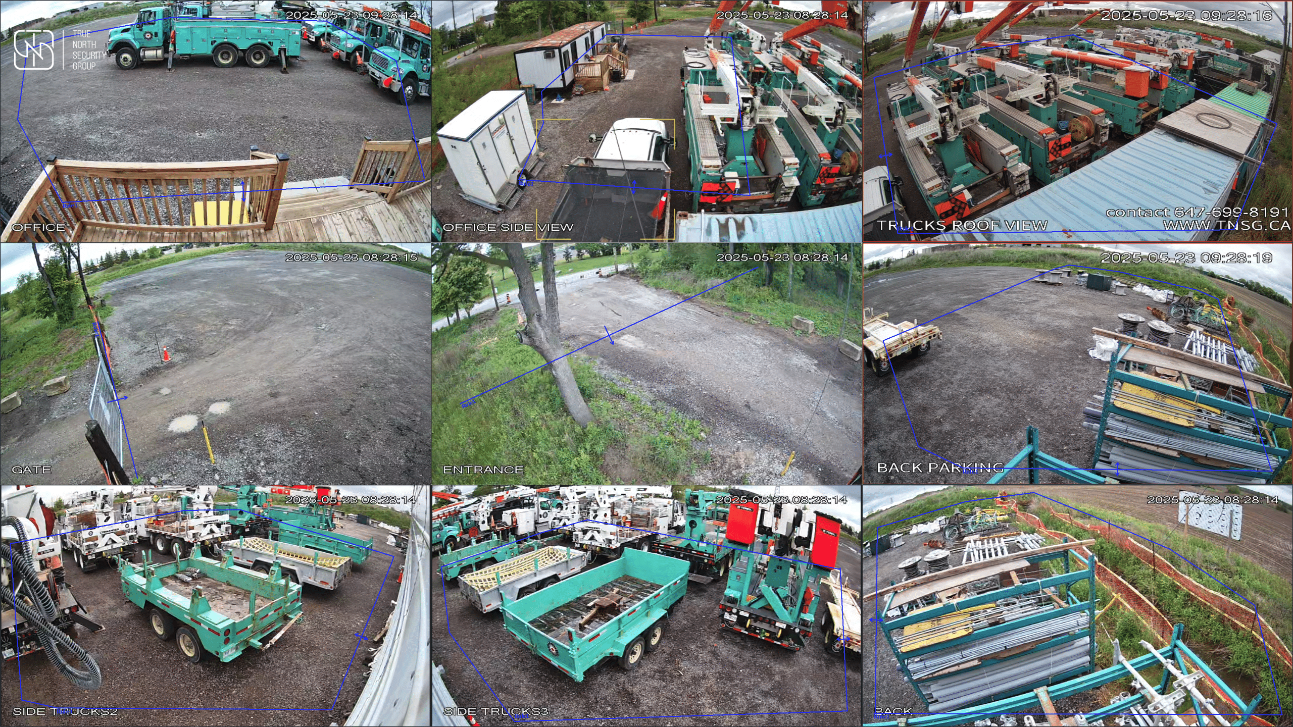 Industrial live video monitoring